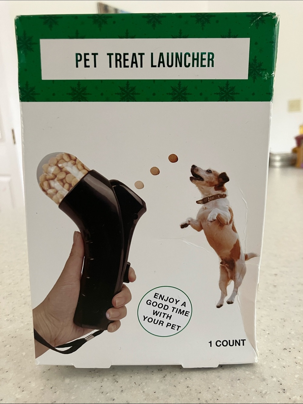 NWT Pet Treat Launcher - Kibble Thrower